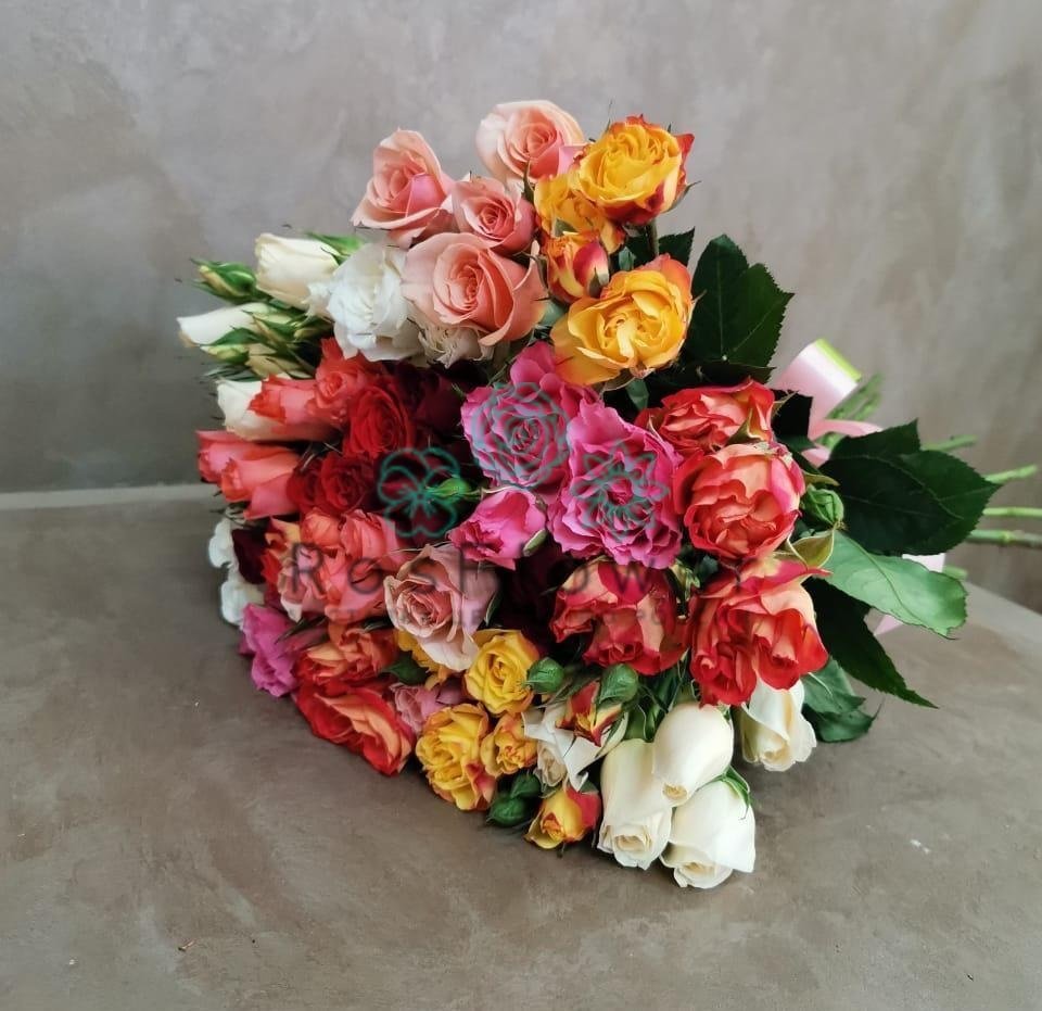 Букет цветов из: Розы в Асекеево