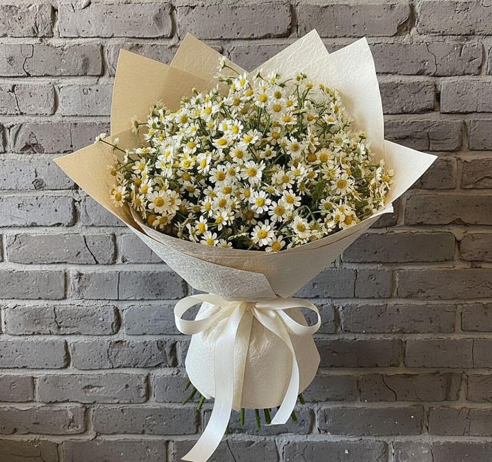 Букет цветов из: Ромашки в Асекеево