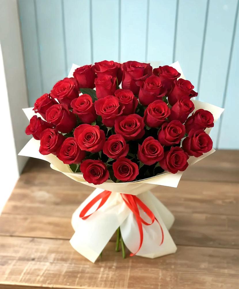 Букет 29 Красных роз в Асекеево