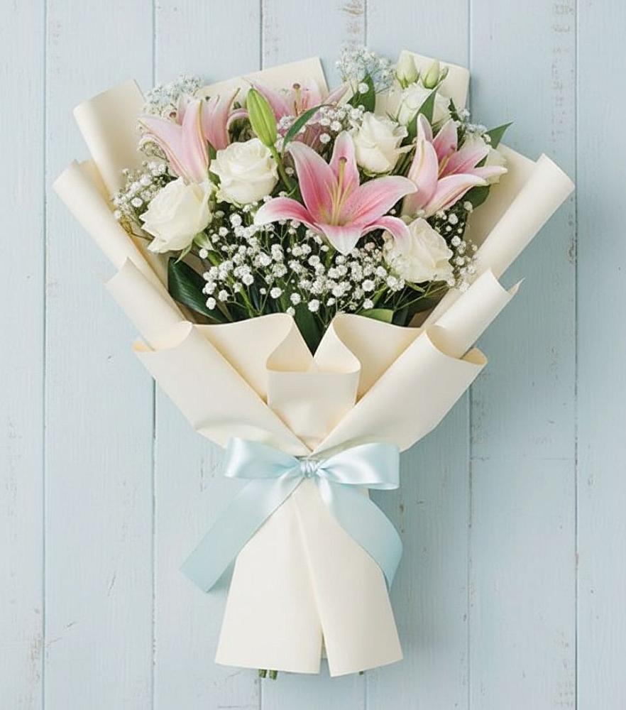 Букет цветов из: Лилии в Асекеево