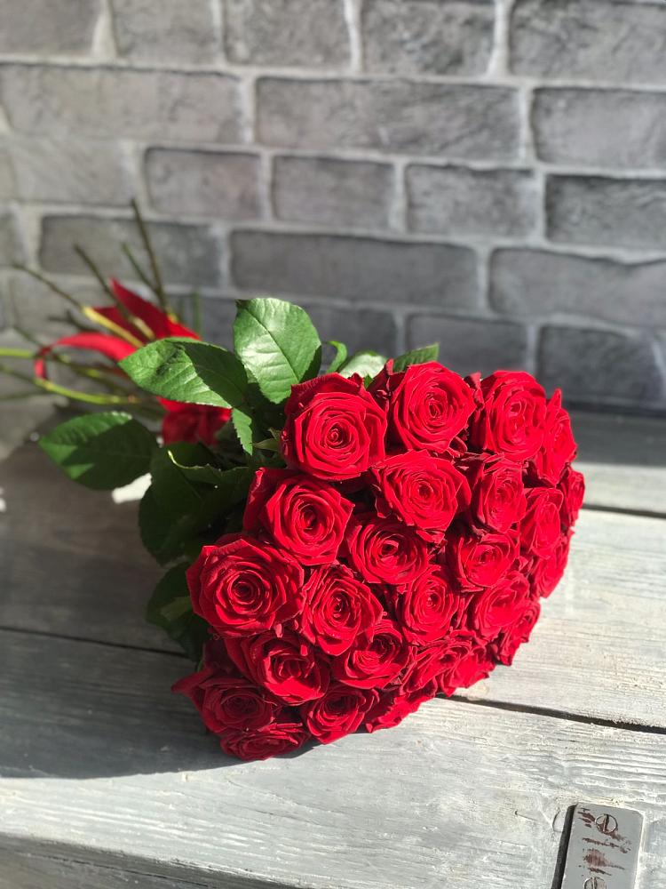 Букет Красные розы Фридом в Асекеево