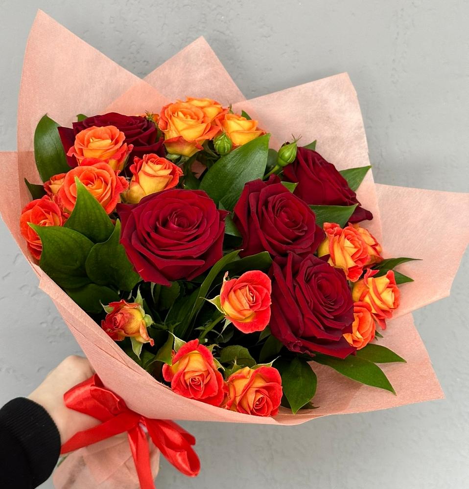 Букет Любовь и восторг в Асекеево