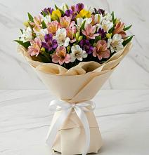 Букет цветов из:  Альстромерии #REPLACE_PRED# Асекеево
