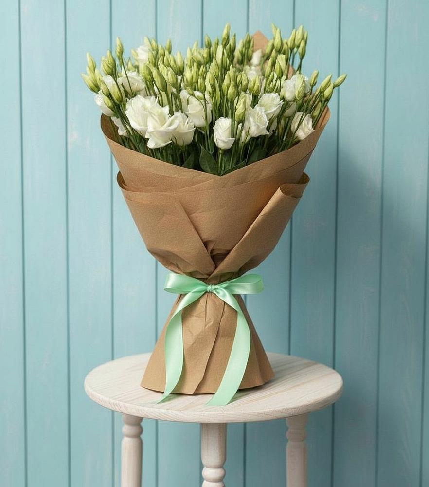 Букет цветов из: Лизиантусы в Асекеево