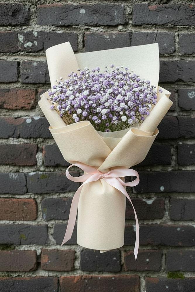 Букет цветов из: Гипсофила в Асекеево