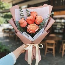 Букет цветов из:  Розы в Асекеево