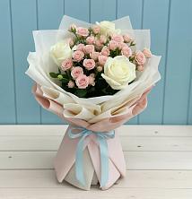 Букет цветов из:  Розы в Асекеево