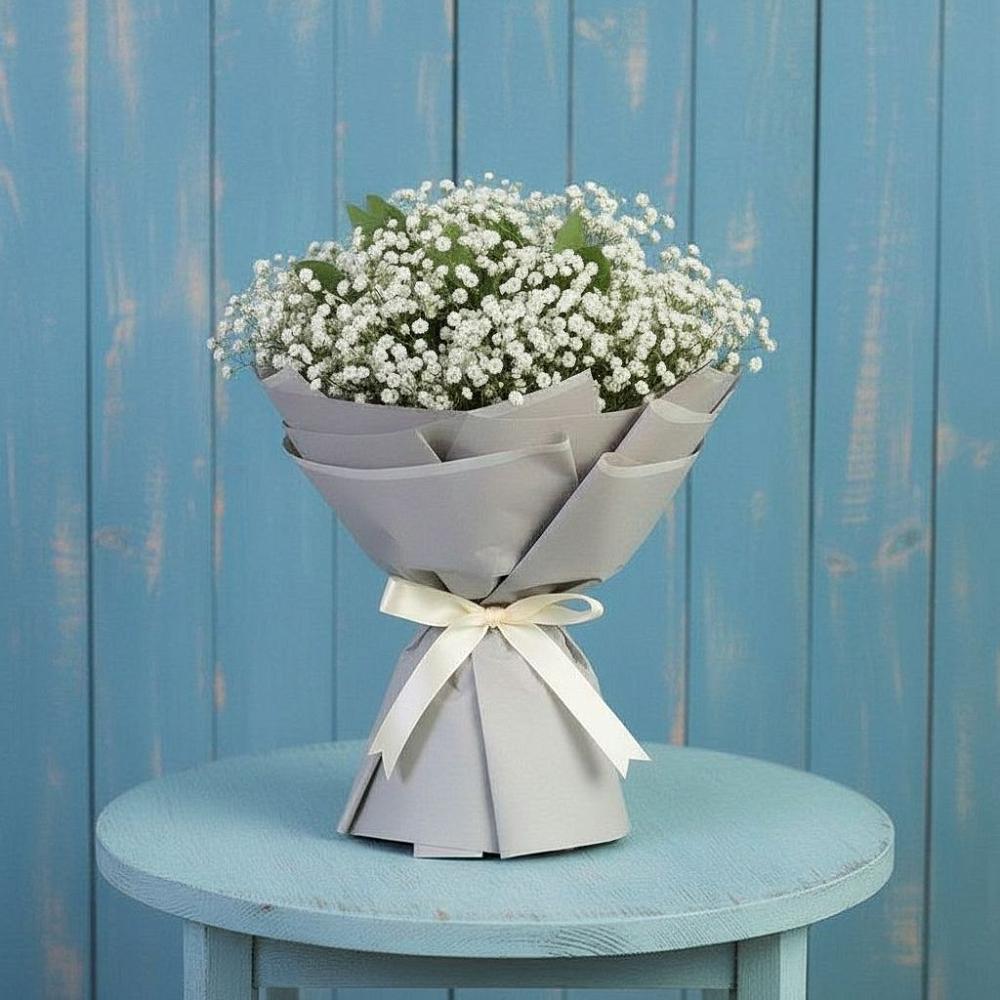 Букет цветов из: Гипсофила в Асекеево