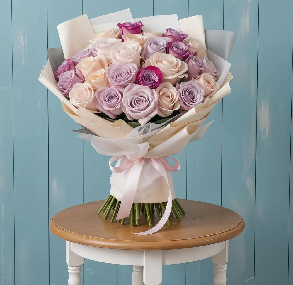 Букет цветов из: Розы в Асекеево