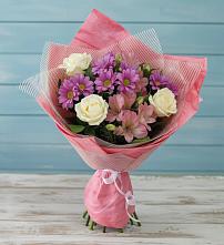 Букет цветов из:  Герберы в Асекеево