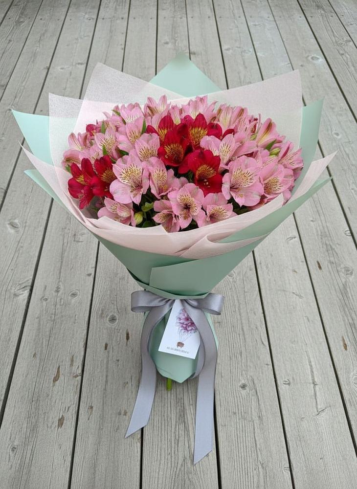 Букет цветов из: Альстромерии в Асекеево