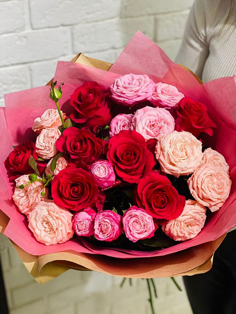 Букет цветов из: Розы в Асекеево