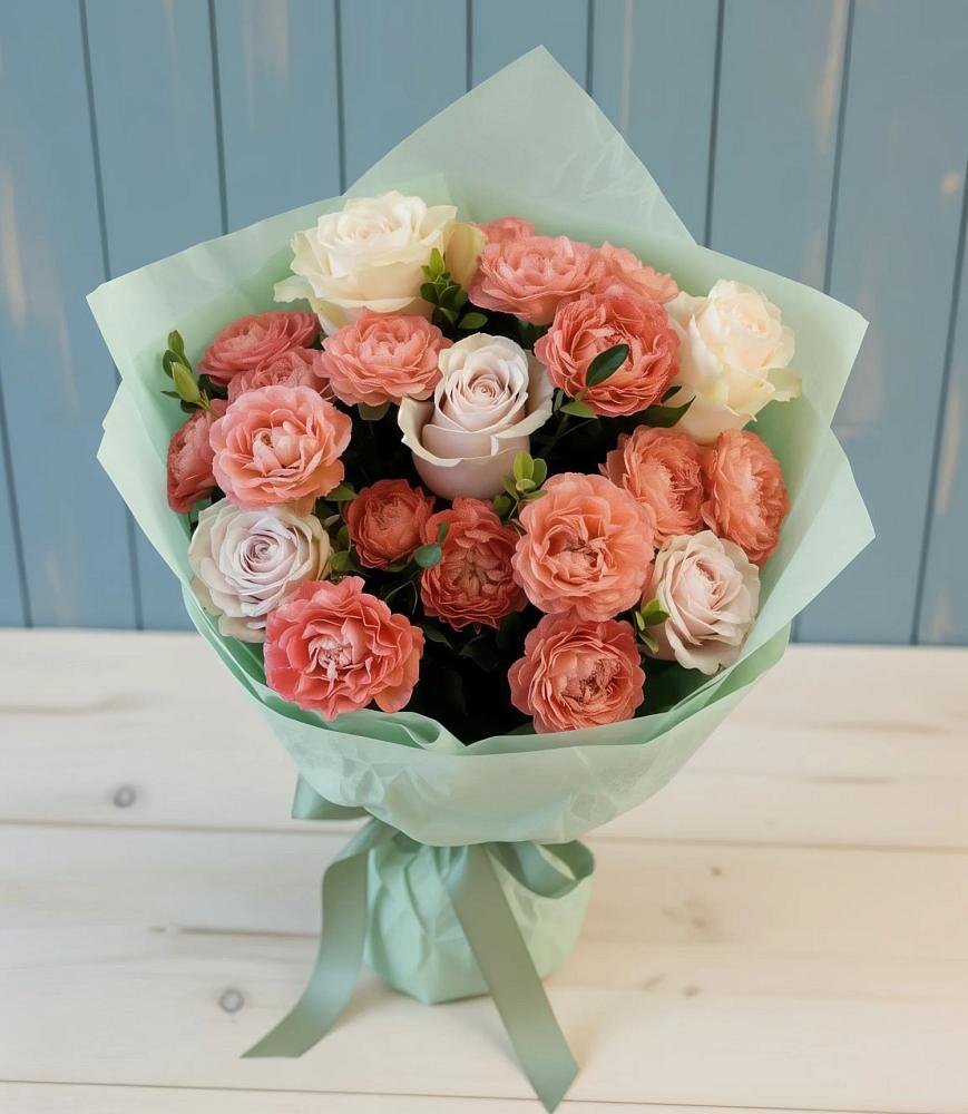 Букет цветов из: Розы в Асекеево