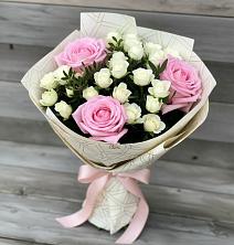 Букет цветов из:  Розы в Асекеево