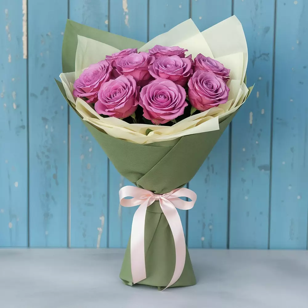 Букет Розы Фёрст Леди в Асекеево