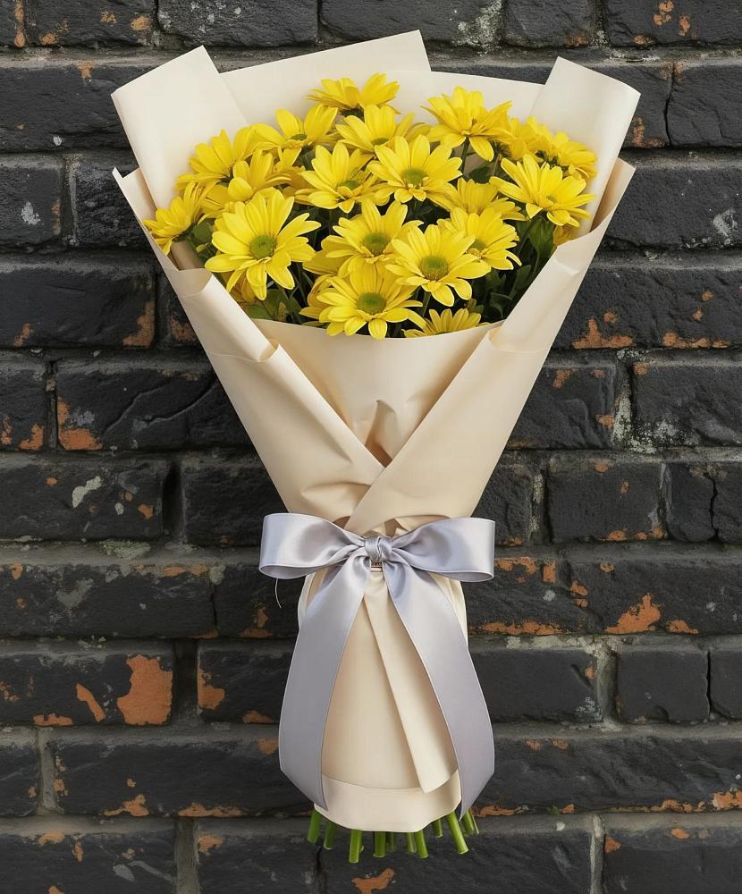 Букет цветов из: Хризантемы в Асекеево