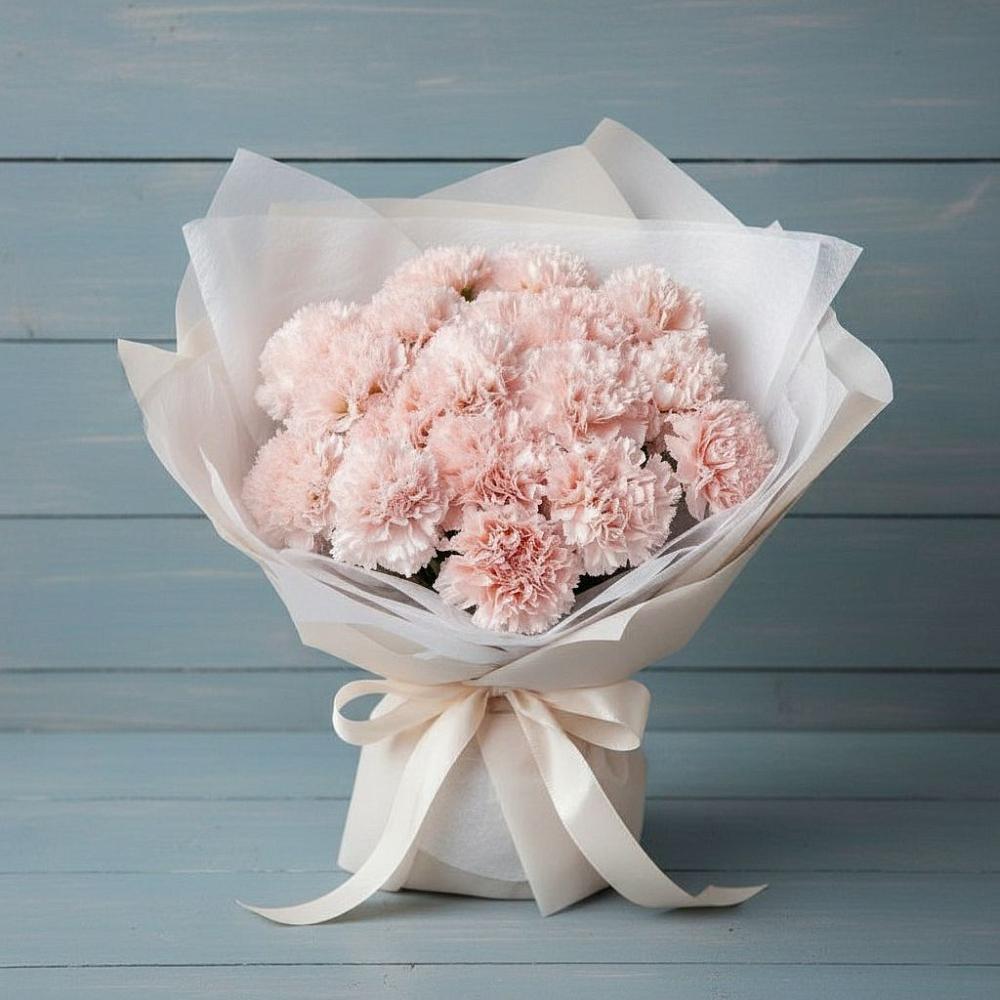 Букет цветов из: Гвоздики в Асекеево