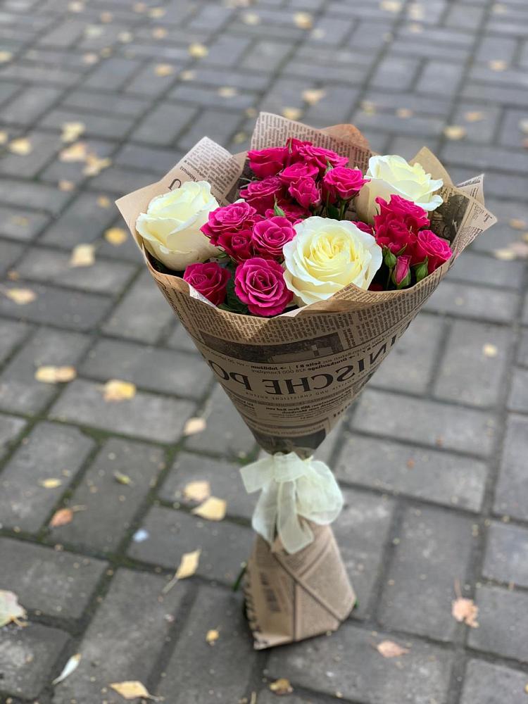 Букет цветов из: Розы в Асекеево