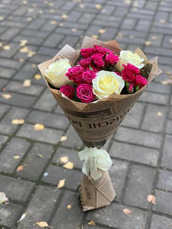 Букет цветов из: Розы в Асекеево
