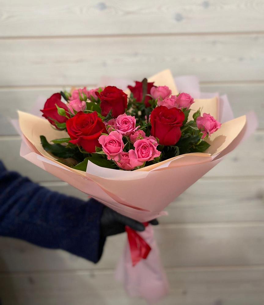 Букет цветов из: Розы в Асекеево