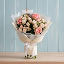 Букет цветов из:  Розы в Асекеево