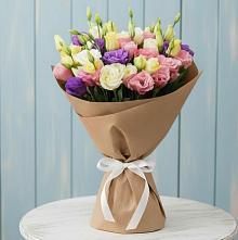 Букет цветов из:  Лизиантусы в Асекеево